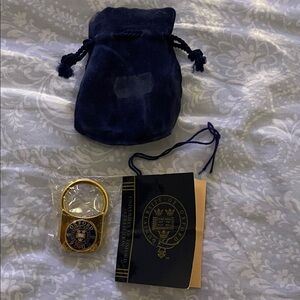 University of Oxford Collection 2000 Keychain w/ Navy Pouch